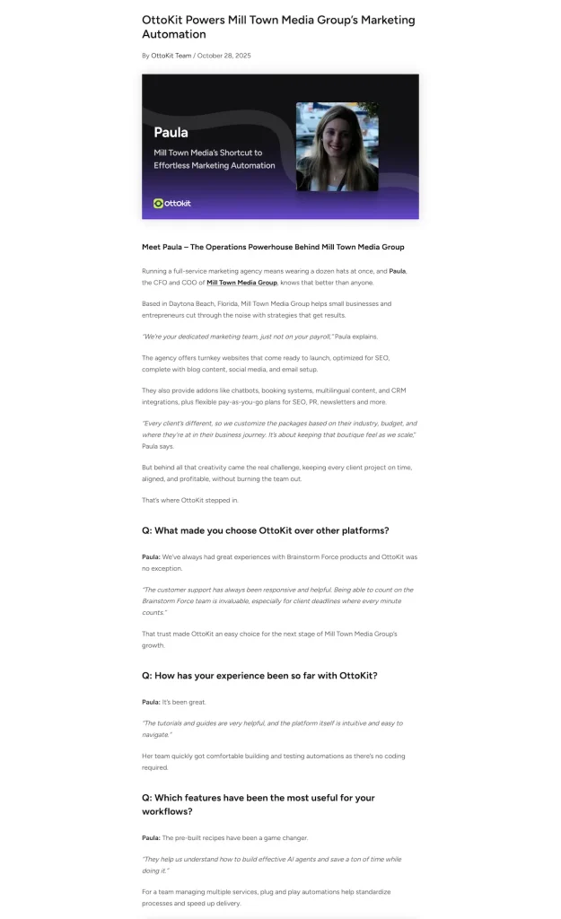 Florida digital marketing automation and public relations agency in Daytona Beach for AI agent, AI assistant and AI SEO tools