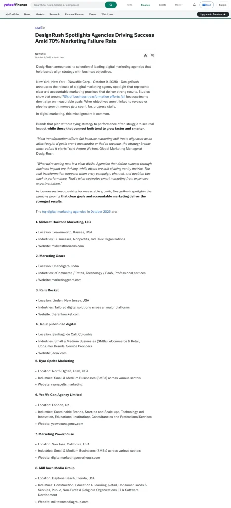 Florida public relations Daytona Beach PR agency offering press release distribution, blog outreach and earned media feature