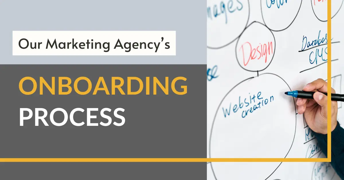 Client onboarding process for marketing outsourcing by social media management and content marketing Daytona Beach agency